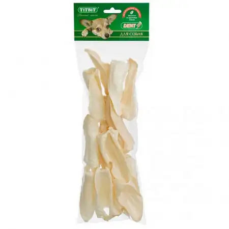 Купить titbiТ лакомство для собак ухо баранье xl