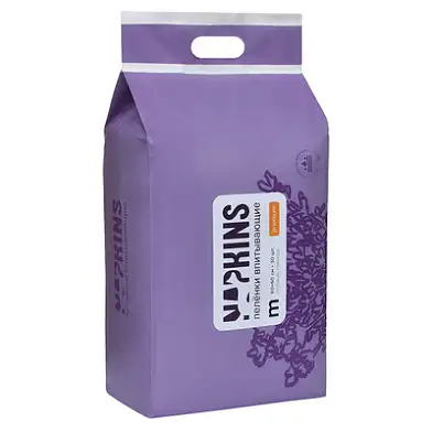 NAPKINS пеленки для кошек и собак впитывающие гелевые лаванда 